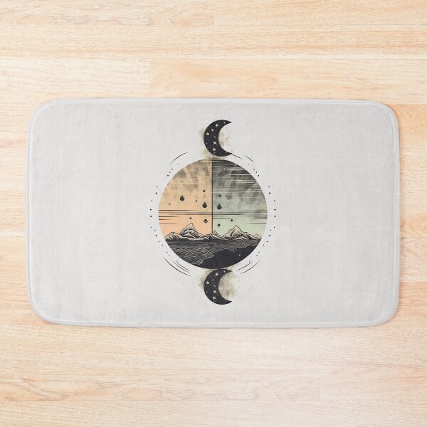 Item preview, Moon, phases of the moon, low tide designed and sold by DerSenat.