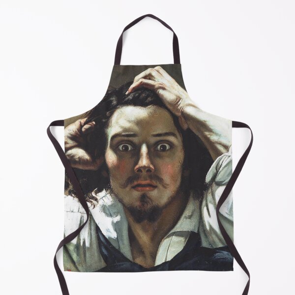 Item preview, The Desperate Man by Gustave Courbet designed and sold by NoCoffeeNoLife.