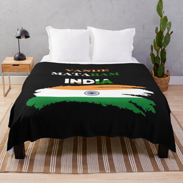 Item preview, Vande Mataram, Patriotism, Victory to India, Indian Pride, Indian Flag designed and sold by Right-UR.