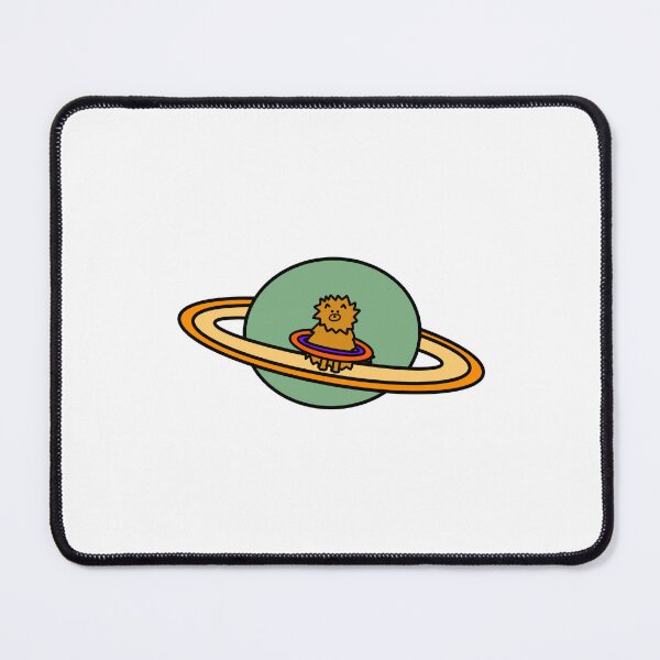 Item preview, a Dog on the Rings of Saturn designed and sold by superbaechoo.
