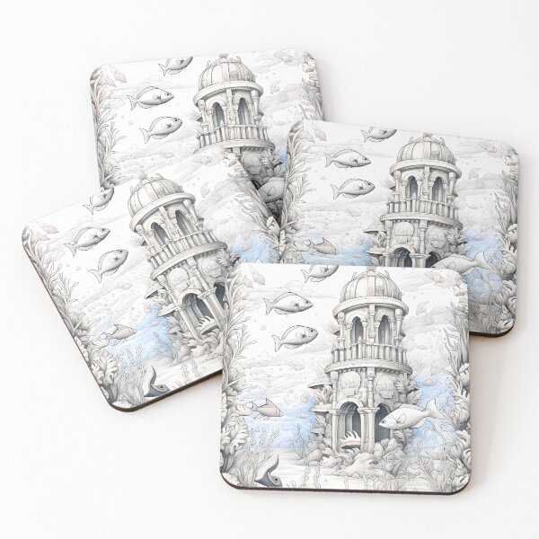 Item preview, Whimsical Underwater World | Sketch designed and sold by Shirtastically.