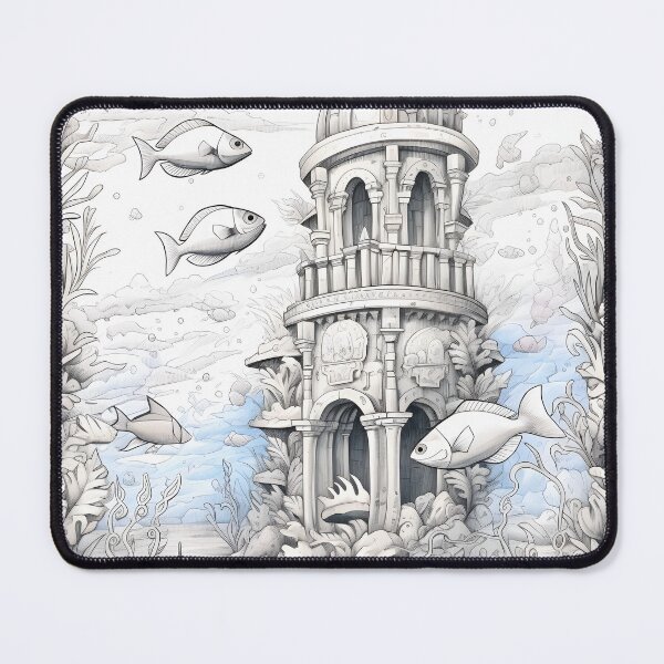 Item preview, Whimsical Underwater World | Sketch designed and sold by Shirtastically.