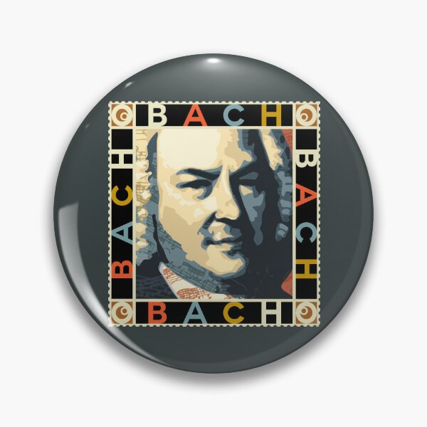 Item preview, Bach (stamp 1) designed and sold by SUCHDESIGN.