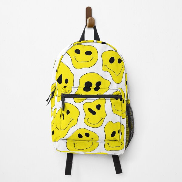 Item preview, Yellow Trippy Melting Smiley designed and sold by Allomensiaa.