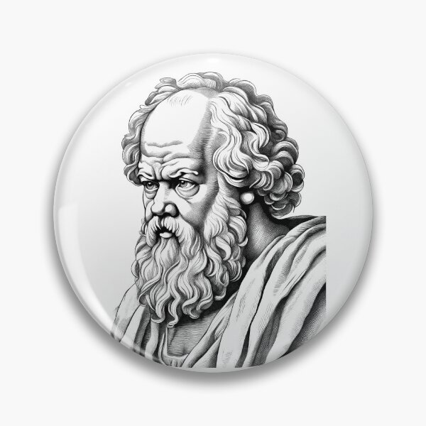 Item preview, Portrait of Socrates  designed and sold by NTGUILTY.