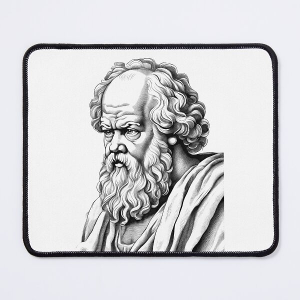 Item preview, Portrait of Socrates designed and sold by NTGUILTY.