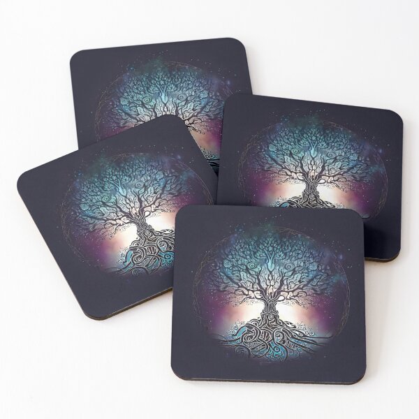 Item preview, Cosmic tree of life - Yggdrasil Norse mythology designed and sold by Eques-Store.