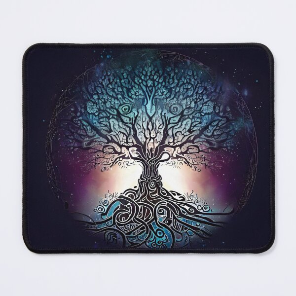Item preview, Cosmic tree of life - Yggdrasil Norse mythology designed and sold by Eques-Store.