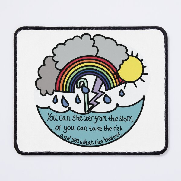 Item preview, Shelter from the storm, or take the risk? designed and sold by JJJJdoodles.