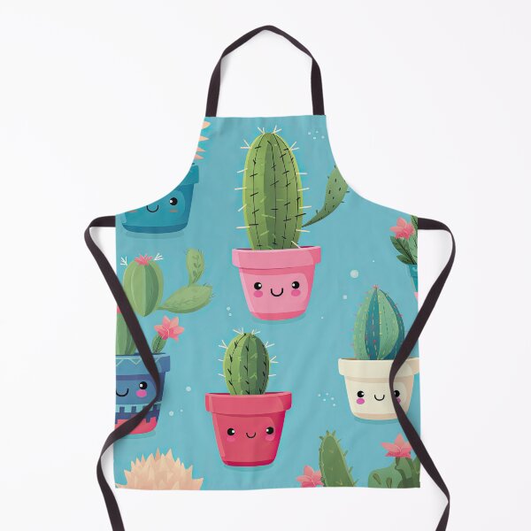 Item preview, Cute Cacti - Kawaii Cute Succulent Cactus Pattern designed and sold by AeonAcademy.