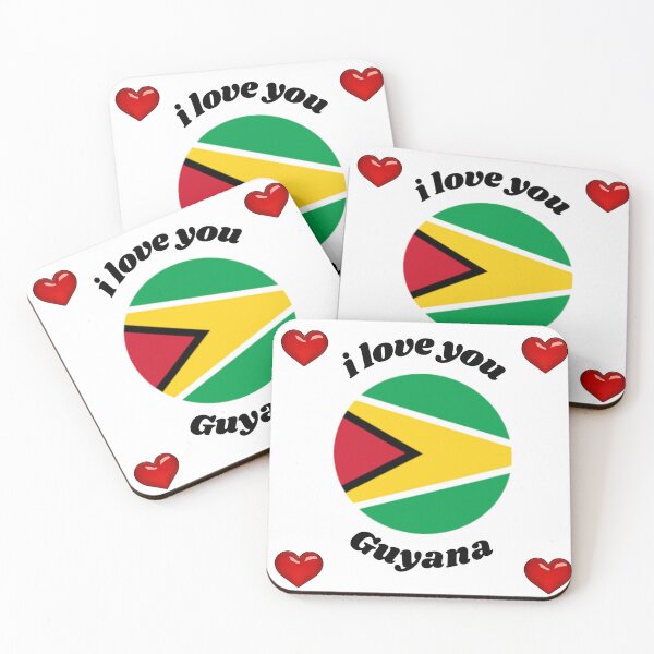 Item preview, guyana flag designed and sold by CARANIACLS.