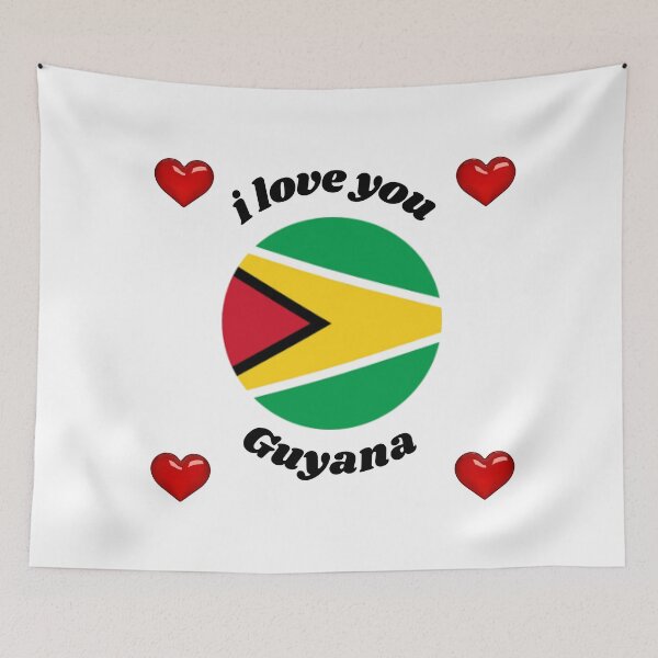 Item preview, guyana flag designed and sold by CARANIACLS.