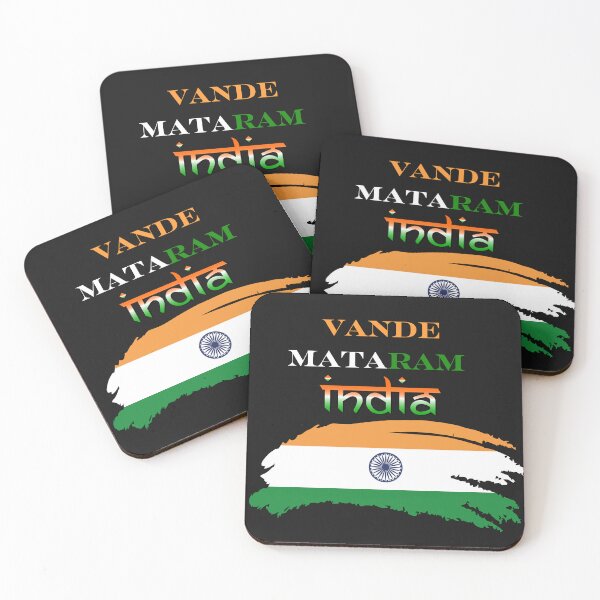 Item preview, India,  Vande Mataram, Patriotism, Victory to India, Indian Pride, Indian Flag designed and sold by Right-UR.