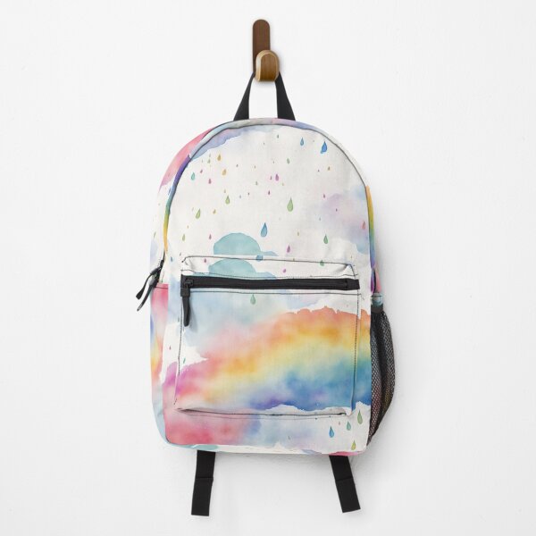 Item preview, Rain cloud, watercolor rainbow designed and sold by CoolPixels.