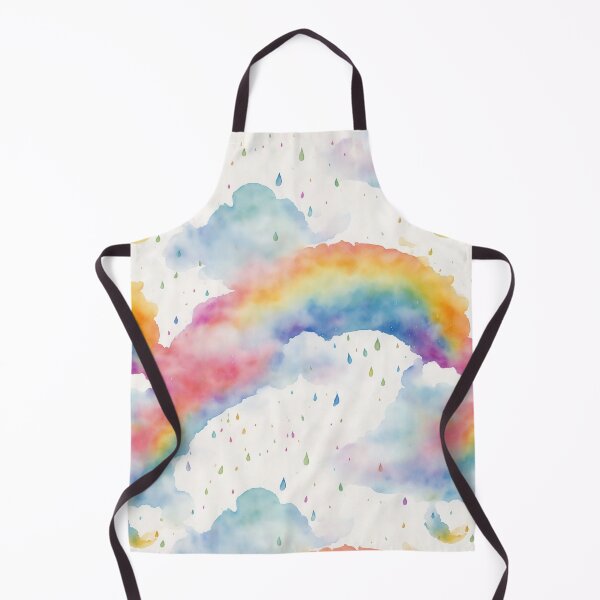 Item preview, Rain cloud, watercolor rainbow designed and sold by CoolPixels.