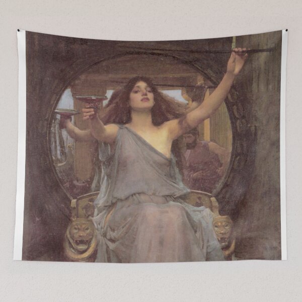 Item preview, Circe Offering the Cup to Ulysses by John William Waterhouse designed and sold by NoCoffeeNoLife.
