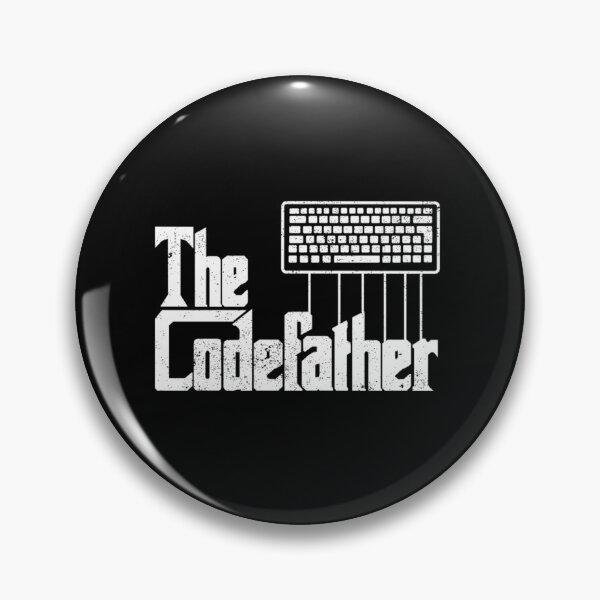 Item preview, Funny Programmer Dad Gift The Codefather Vintage Coder designed and sold by EganPace.