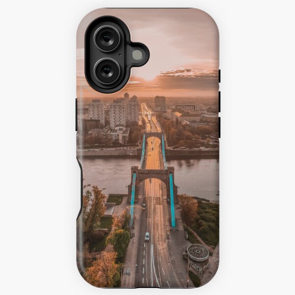 Wroclaw City Grunwaldzki Bridge iPhone Tough Case