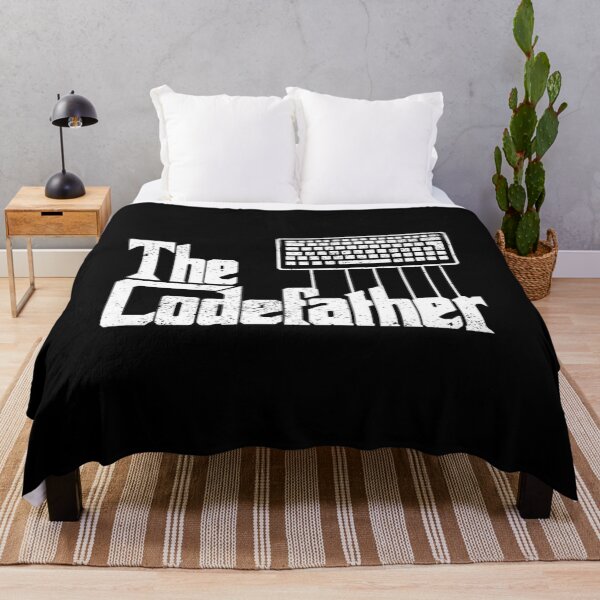 Item preview, Funny Programmer Dad Gift The Codefather Vintage Coder designed and sold by EganPace.
