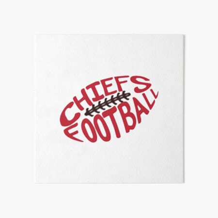 Kansas City Chiefs Logo Type Kansas City Chiefs NFL Football Diecut Round  MAGNET