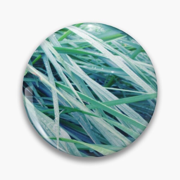 Item preview, Green blue wild grass landscape | Green blue wild grass art photography  designed and sold by lausn.