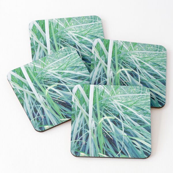 Item preview, Green blue wild grass landscape | Green blue wild grass art photography  designed and sold by lausn.