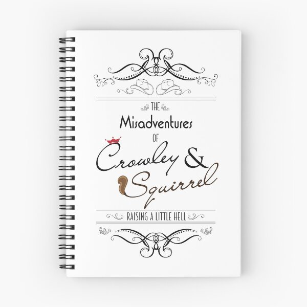 Item preview, The Misadventures of Crowley & Squirrel  designed and sold by hellhoundpit.