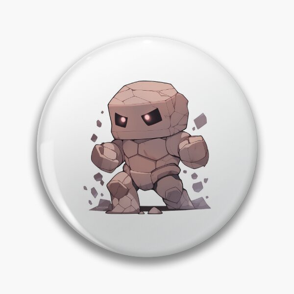Item preview, Cute Chibi Style Golem Creature designed and sold by MalakaiBarbec.