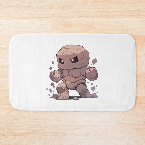 Item preview, Cute Chibi Style Golem Creature designed and sold by MalakaiBarbec.