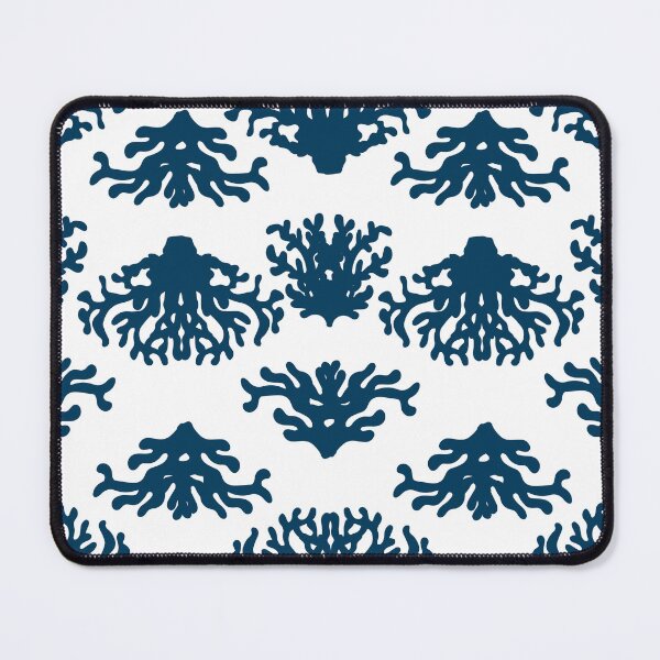 Item preview, Coastal Grand Coral Blues designed and sold by HueHausDesign.