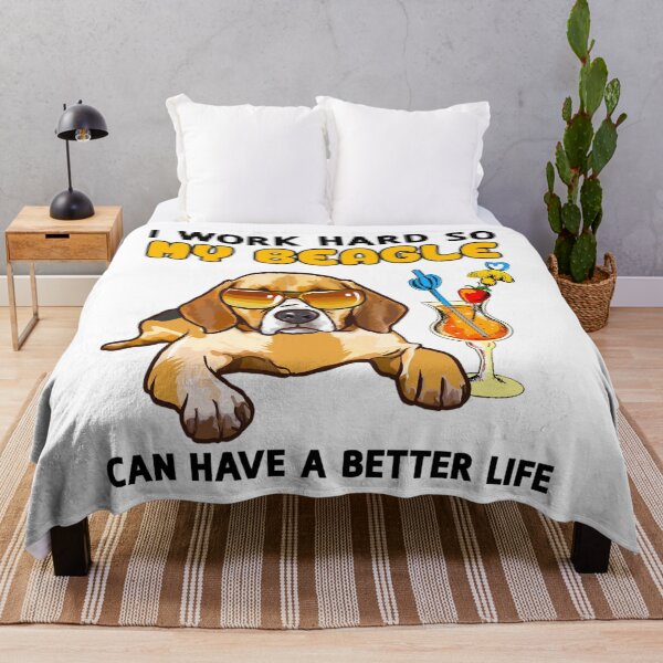 Item preview, Beagle Beagle Lover Design I work hard so my Beagle can have a better life designed and sold by zymhgofofln79.