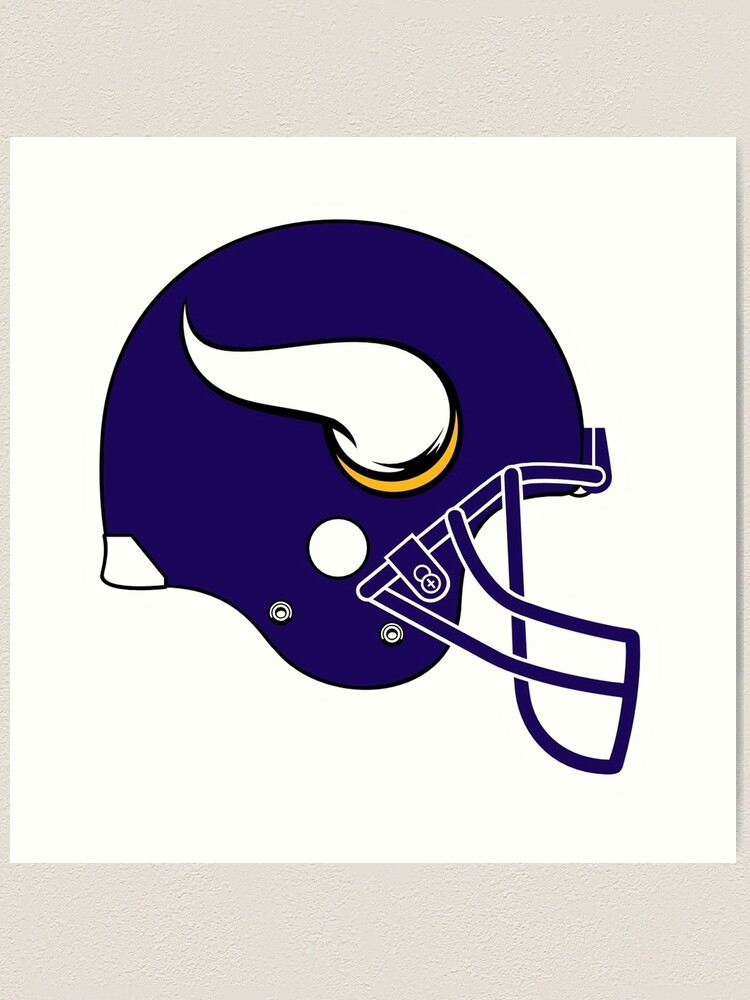 Fan Creations NFL Minnesota Vikings Unisex Minnesota Vikings Authentic  Helmet, Team Color, Wall Hanging, 12 inch