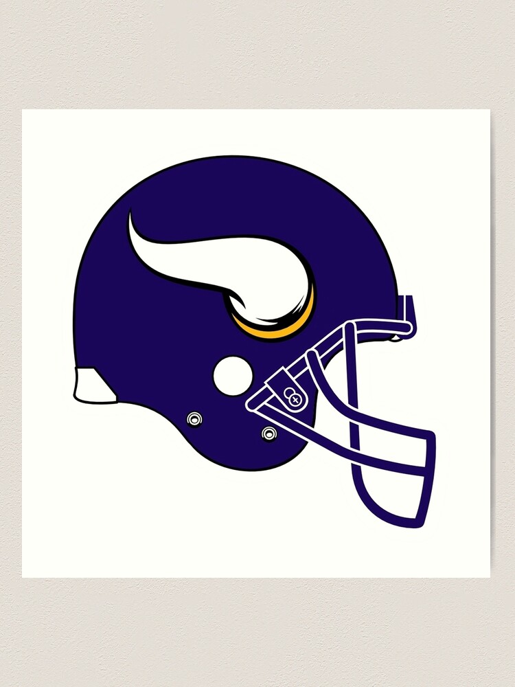 Fan Creations NFL Minnesota Vikings Unisex Minnesota Vikings Authentic  Helmet, Team Color, Wall Hanging, 12 inch