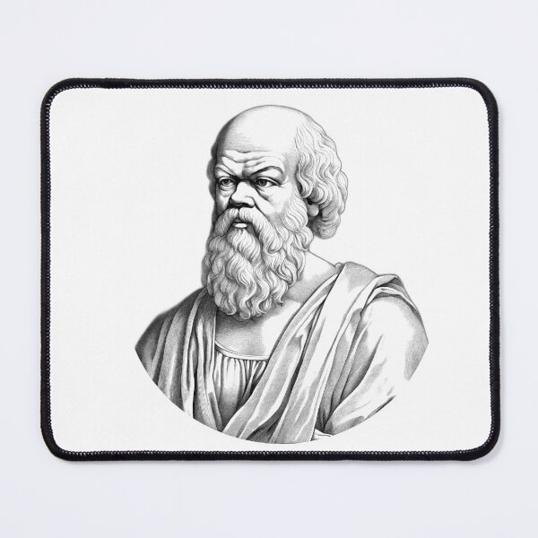 Item preview, Socrates Portrait designed and sold by NTGUILTY.