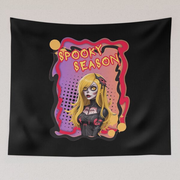 Item preview, Spooky Season Cute Undead Girl Comic Style designed and sold by thuuthays.