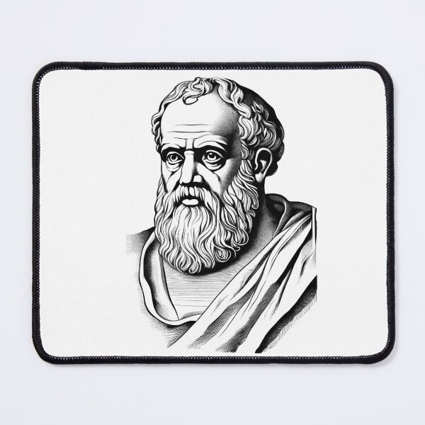 Item preview, Greek philosopher Socrates designed and sold by NTGUILTY.