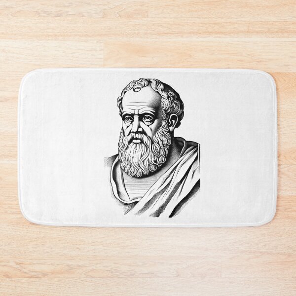 Item preview, Greek philosopher Socrates  designed and sold by NTGUILTY.