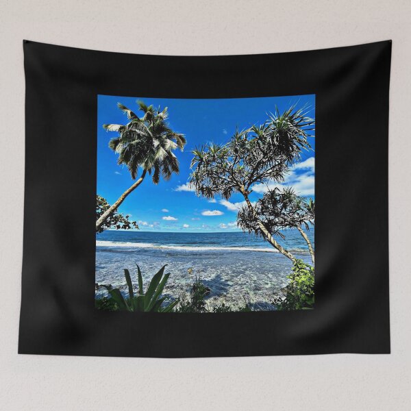 Item preview, Palm tree On a beach and a great sea view 	 designed and sold by jfwmatzrpdn97.