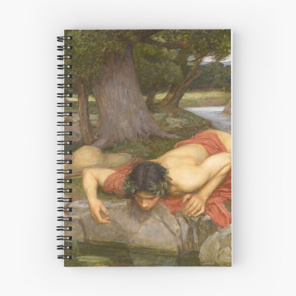 Item preview, Narcissus from Echo and Narcissus by John William Waterhouse designed and sold by NoCoffeeNoLife.