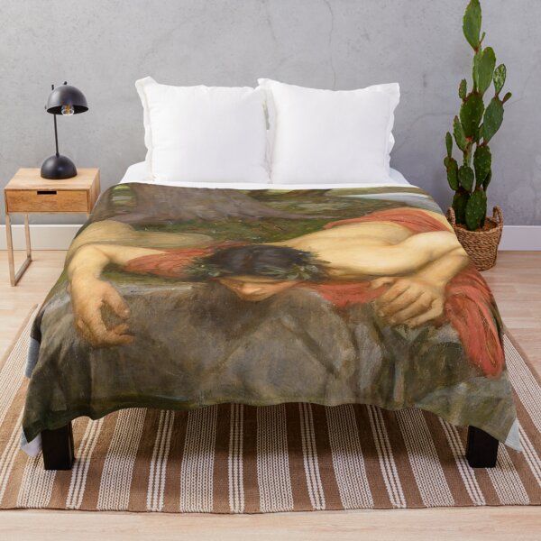 Item preview, Narcissus from Echo and Narcissus by John William Waterhouse designed and sold by NoCoffeeNoLife.