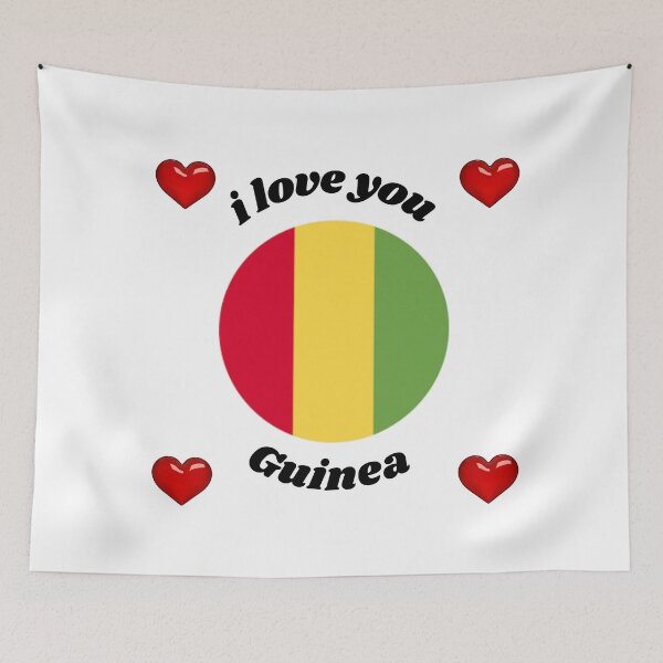 Item preview, guinea flag designed and sold by CARANIACLS.