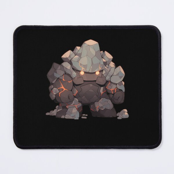 Item preview, Cute Chibi Style Golem Creature designed and sold by MalakaiBarbec.