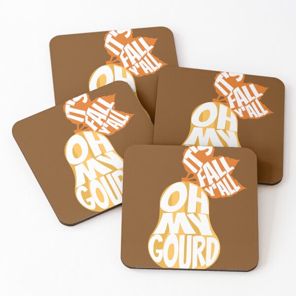 Item preview, Oh My Gourd It's Fall Y'All - Funny Retro Fall Pun  designed and sold by PetNamedPeeve.