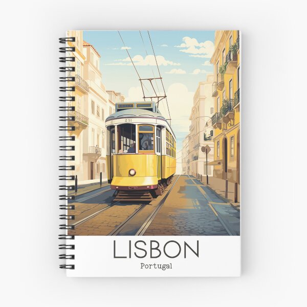 Item preview, A Vintage Travel Illustration of Lisbon - Portugal designed and sold by GoodOldVintage.