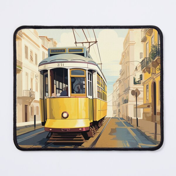 Item preview, A Vintage Travel Illustration of Lisbon - Portugal designed and sold by GoodOldVintage.
