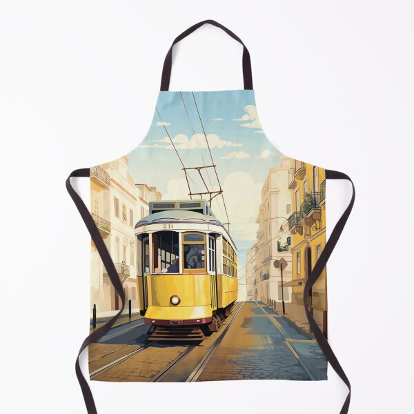 Item preview, A Vintage Travel Illustration of Lisbon - Portugal designed and sold by GoodOldVintage.
