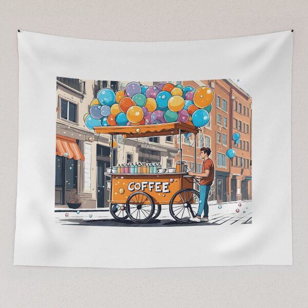 Item preview, Coffee Cart  designed and sold by Everythingstakn.