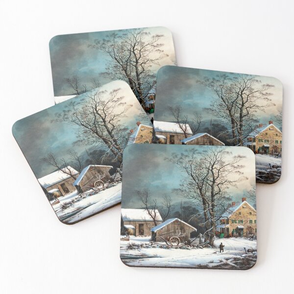 Item preview, STK501756A-A cold winter morning in the country. designed and sold by StocktrekImages.