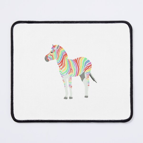 Item preview, Rainbow Zebra Design - Graphic Animal Art designed and sold by artmanship.