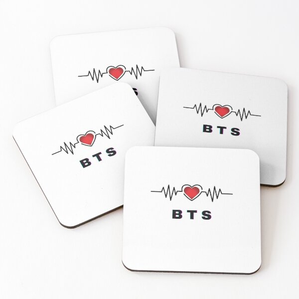 Item preview, Korean Red Heart Line- BTS Lovers Classic T.shirt designed and sold by imimshop.